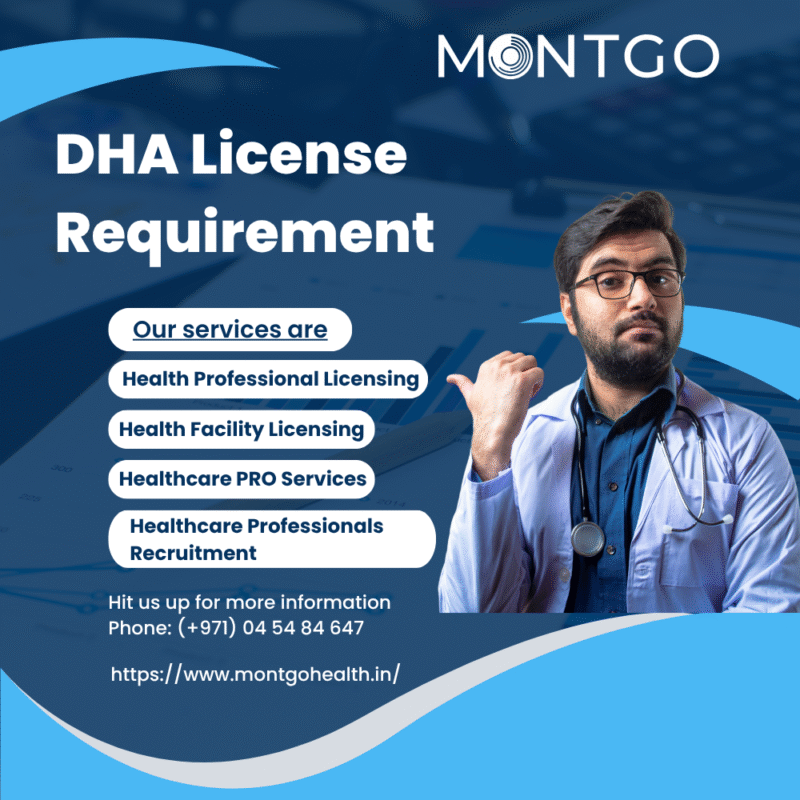 dha license requirement