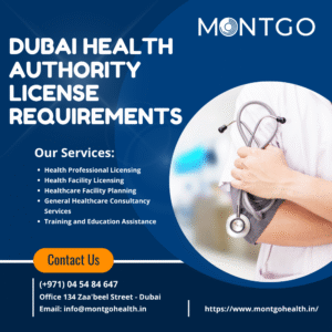 dubai health authority license requirements