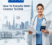 How To Transfer Moh License To Dha